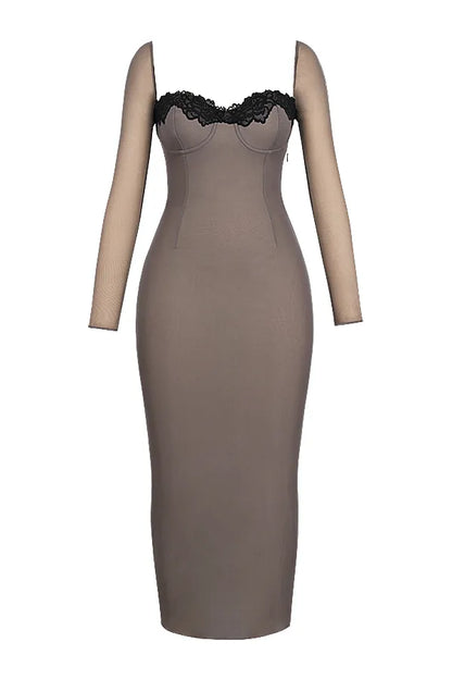 Seraphina Smoke Corset Dress