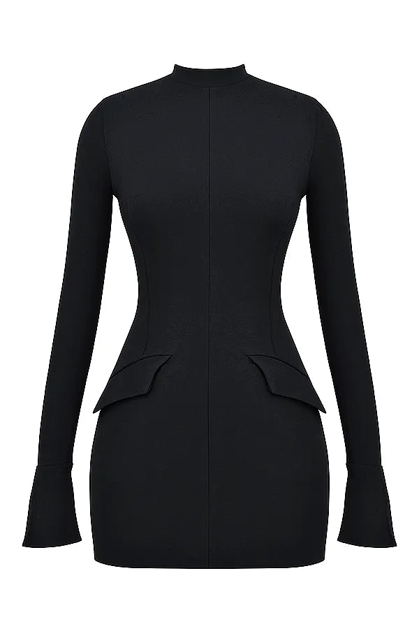 Mahalia Black Mini Dress