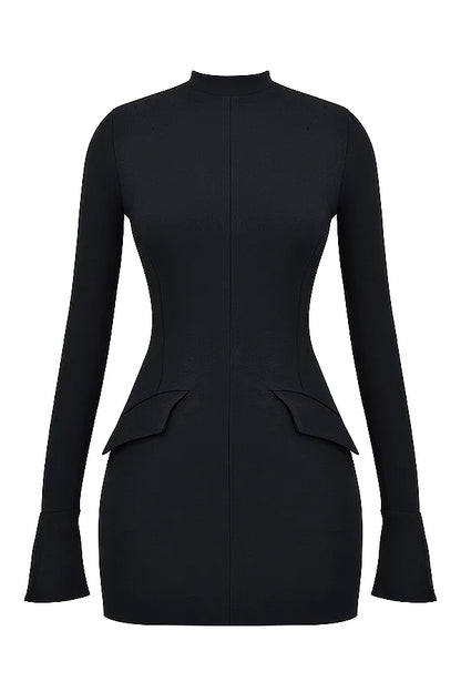 Mahalia Black Mini Dress