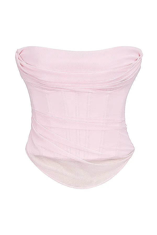 Georgie Ballerina Pink Strapless Corset