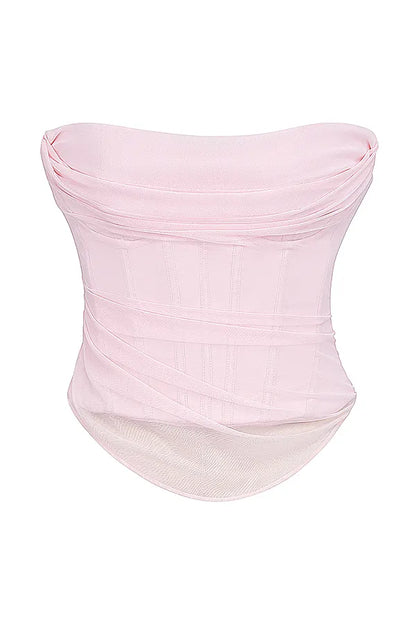 Georgie Ballerina Pink Strapless Corset