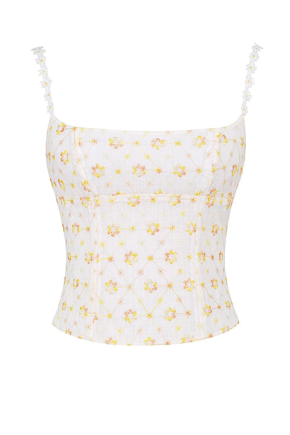 Mistress Rocks Cloud Floral Embroidered Top - SALE
