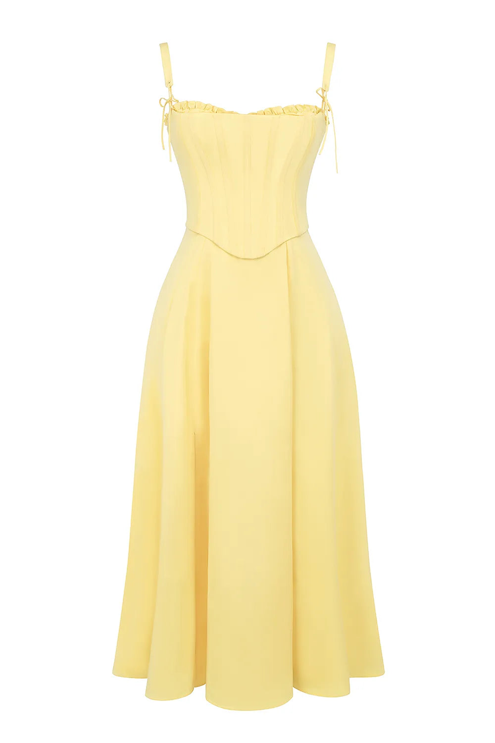 Clarabelle Sunshine Cotton Midi Sundress