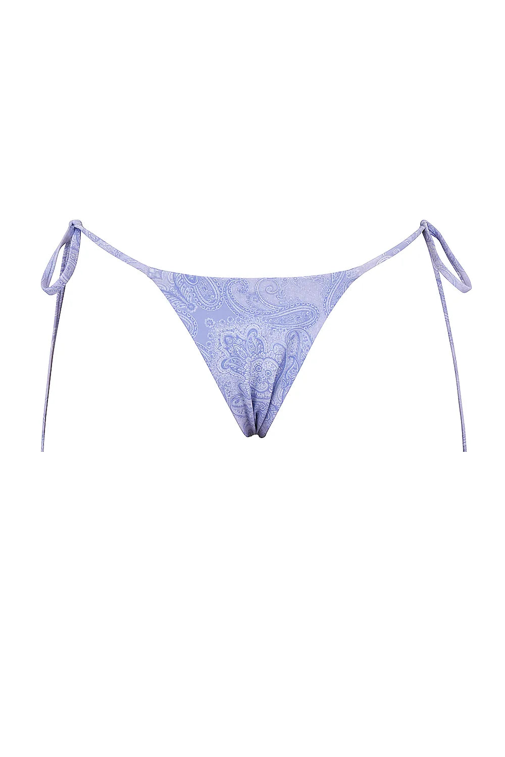 Tahiti Lavender Paisley Tie Side Bikini Bottom