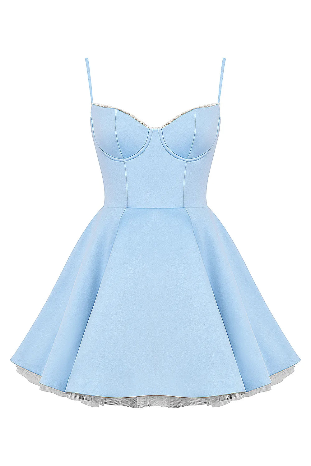 Minimoiselle Cinderella Blue Tulle Mini Dress