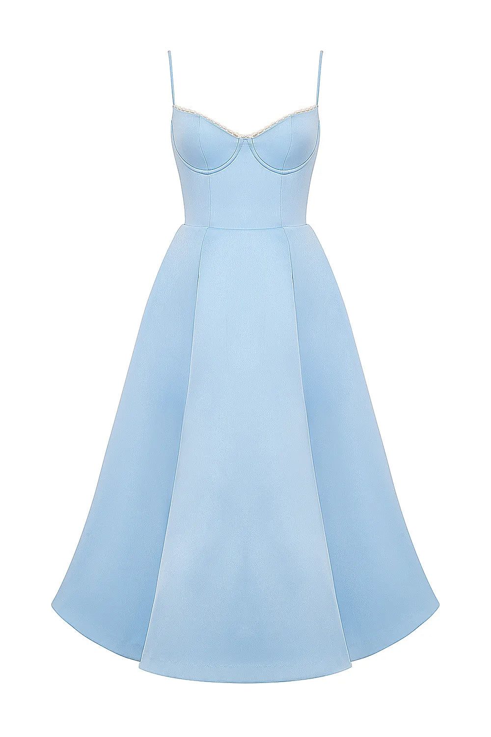 Mademoiselle Cinderella Blue Tulle Midi Dress