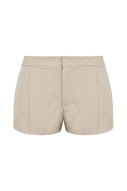 Mistress Rocks Stone Tailored Shorts - SALE