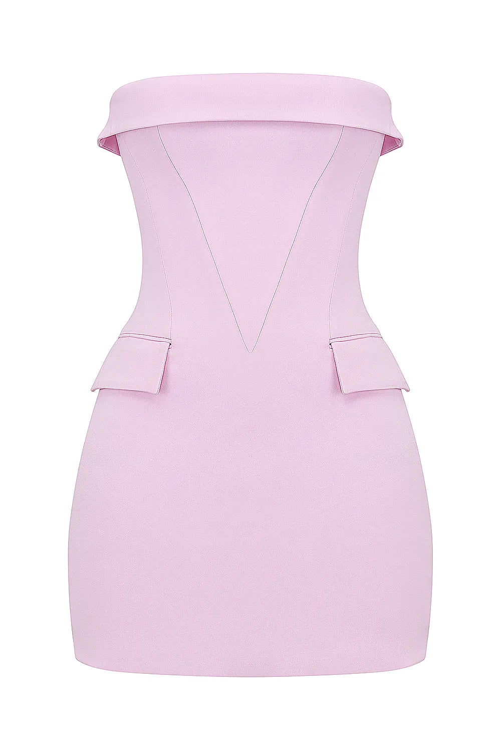 Naia Cotton Candy Strapless Mini Dress