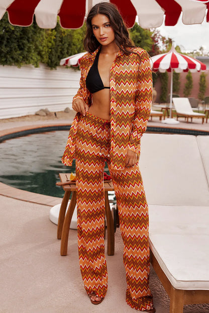 Mistress Rocks Multicolour Knit Trousers - SALE
