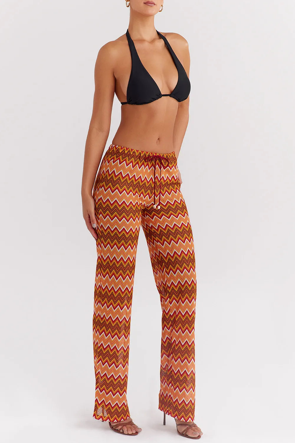 Mistress Rocks Multicolour Knit Trousers - SALE