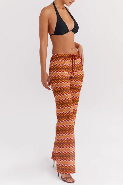 Mistress Rocks Multicolour Knit Trousers - SALE