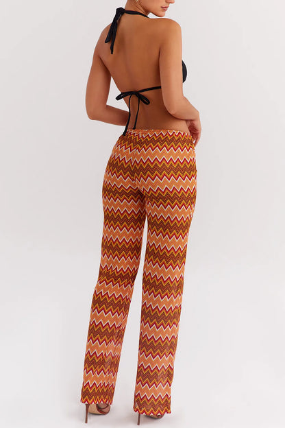 Mistress Rocks Multicolour Knit Trousers - SALE