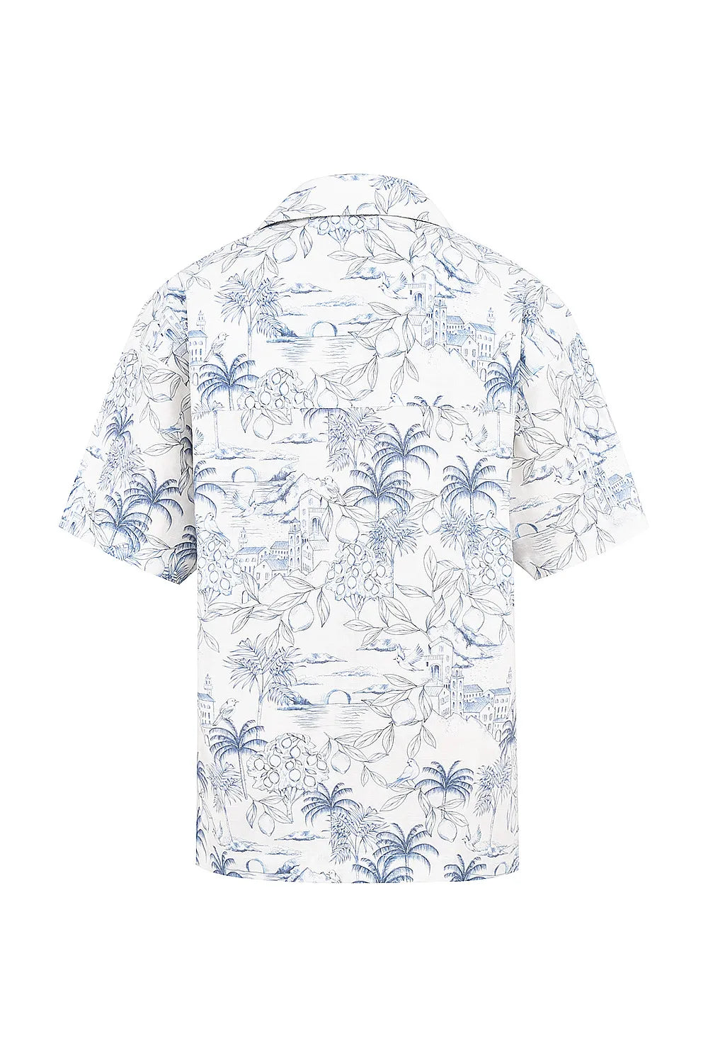 Mistress Rocks White Garden Print Relaxed Shirt - SALE
