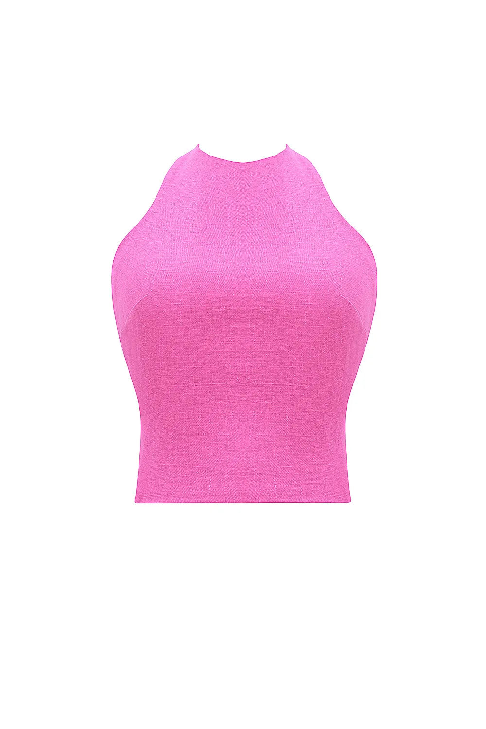 Mistress Rocks Rose Open Back Halter Top - SALE