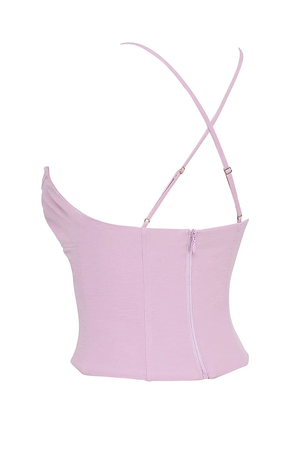 Mistress Rocks Orchid Beaded Halter Top - SALE