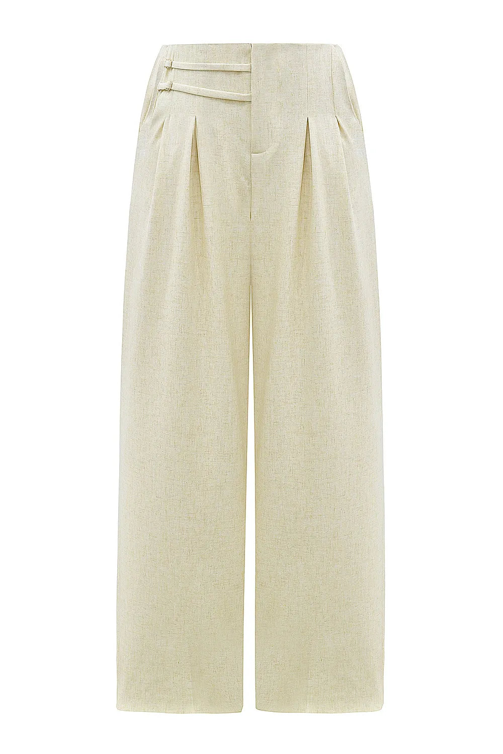 Mistress Rocks Butterscotch Pleated Trousers - SALE