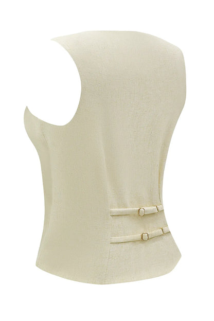Mistress Rocks Butterscotch Waistcoat - SALE