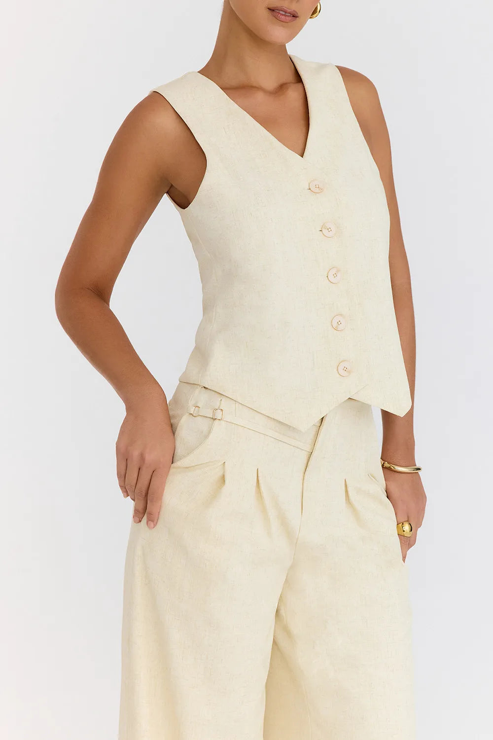 Mistress Rocks Butterscotch Waistcoat - SALE