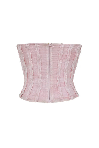 Mistress Rocks Pink Icing Underwired Corset - SALE