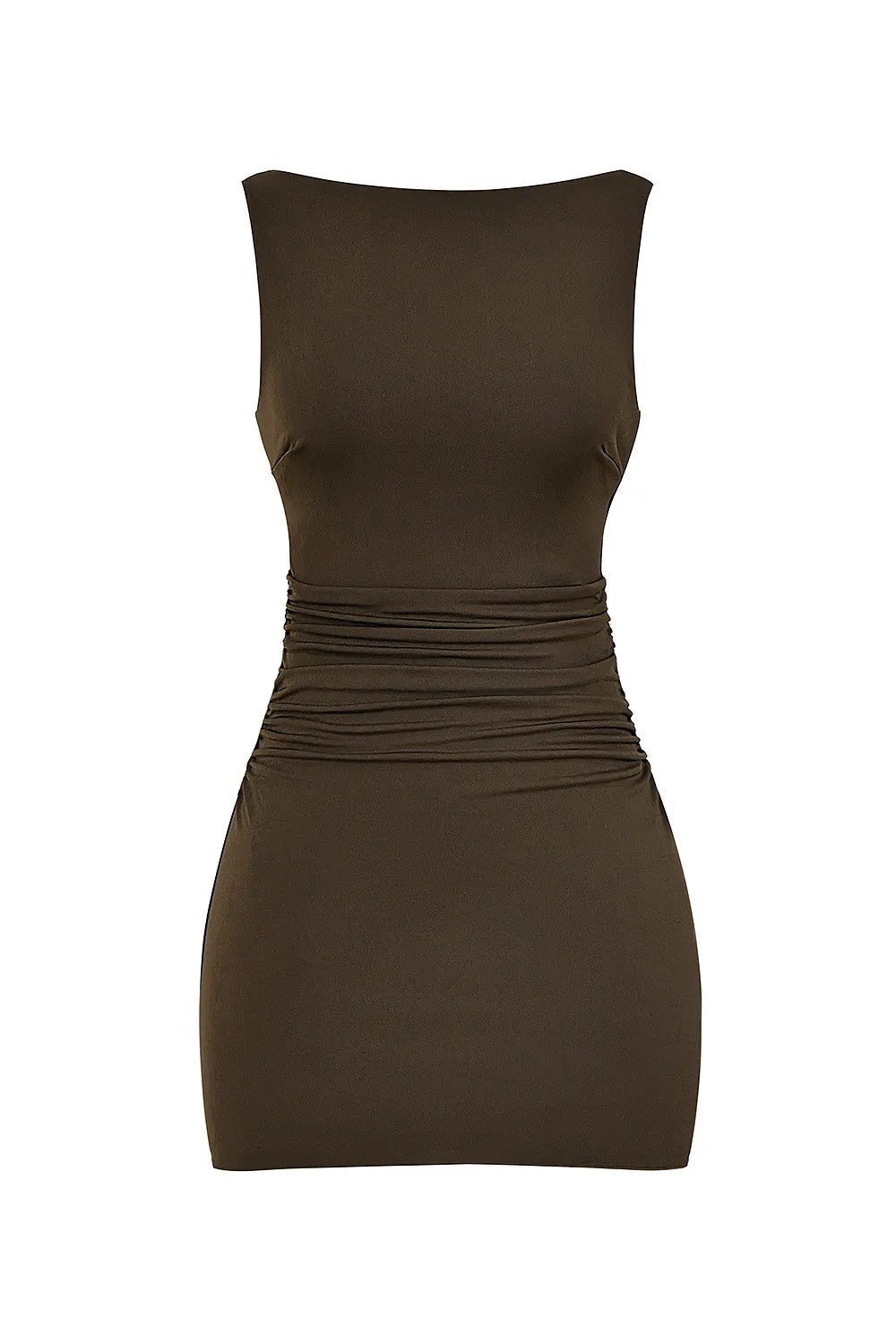 Mistress Rocks Earth Open Back Mini Dress - SALE