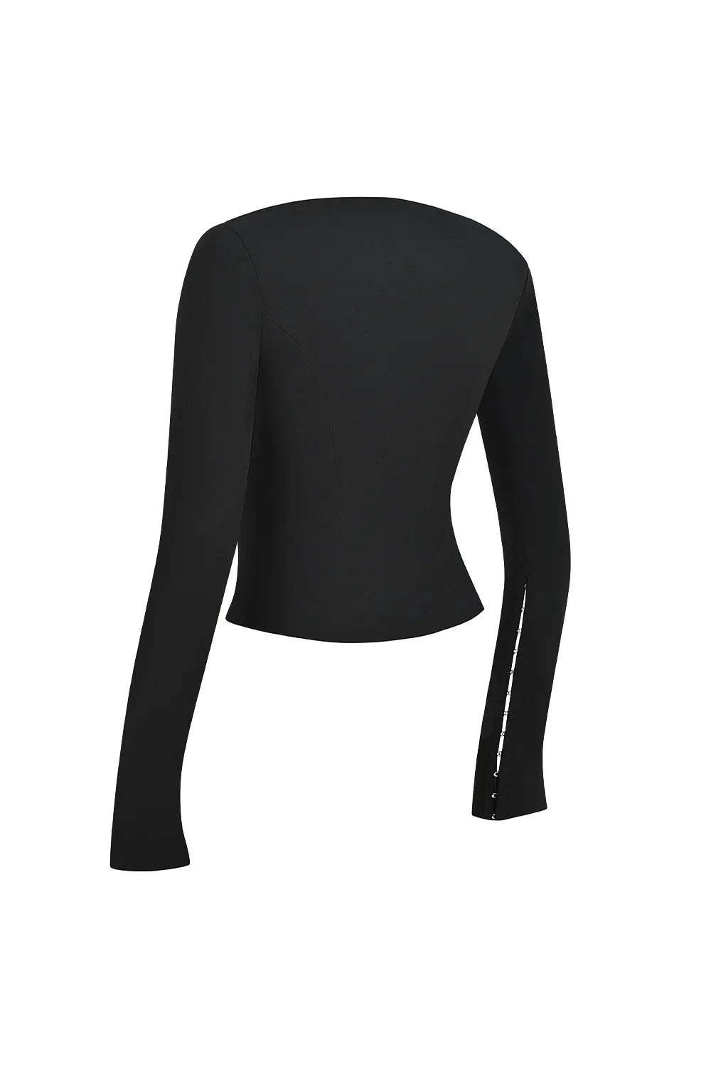 Mistress Rocks Black Long Sleeve Corset - SALE