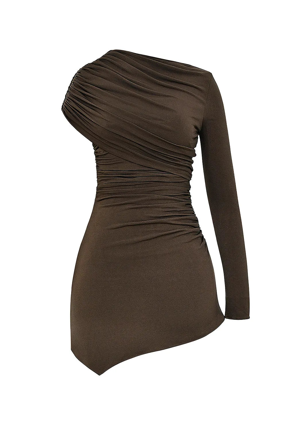 Mistress Rocks Earth Gathered Mini Dress - SALE