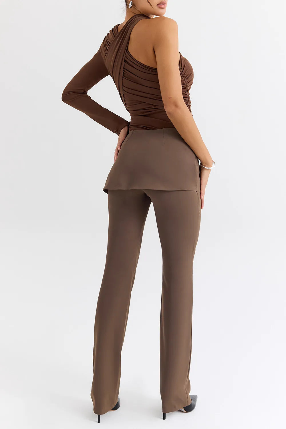 Mistress Rocks Earth Skirt Panel Trousers - SALE