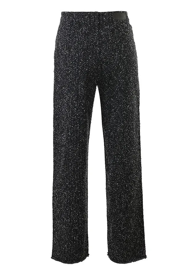 Mistress Rocks Distressed Black Denim Baggy Jeans - SALE