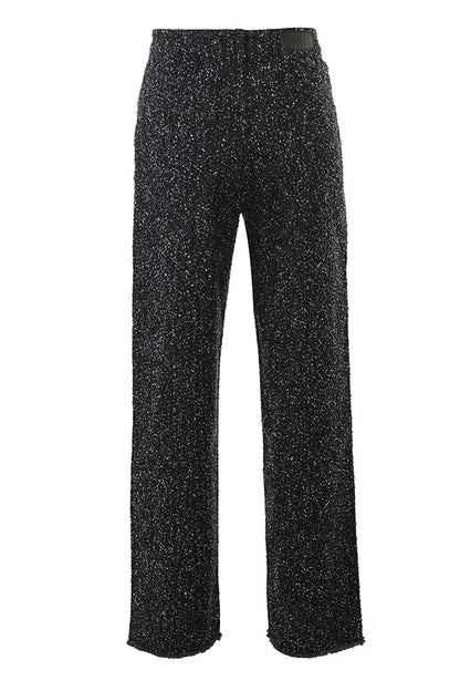 Mistress Rocks Distressed Black Denim Baggy Jeans - SALE