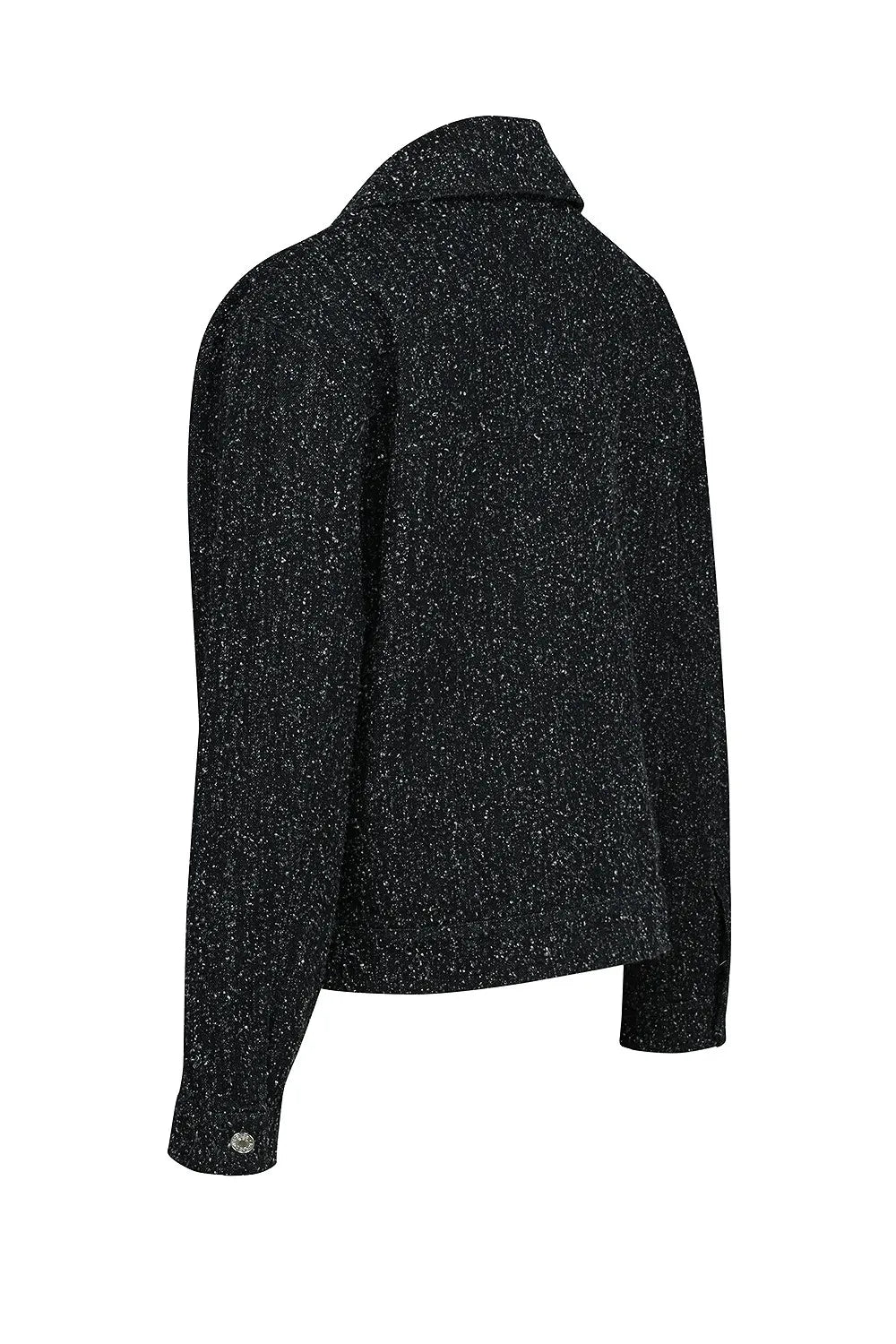 Mistress Rocks Distressed Black Denim Jacket - SALE