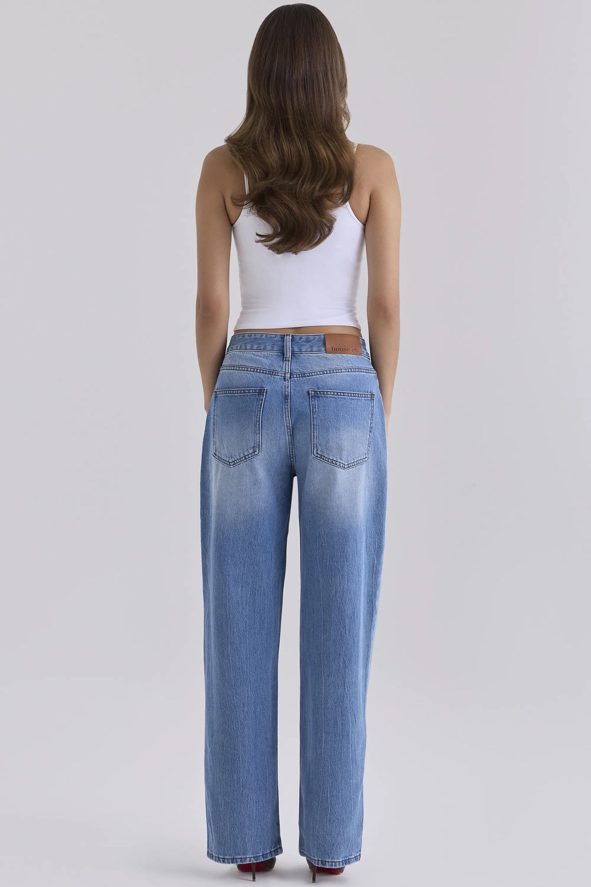 The Slim Boyfriend Light Wash Straight-Leg Jeans