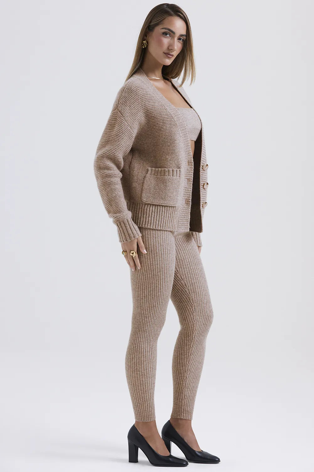 Rosmina Barley Natural Wool Leggings