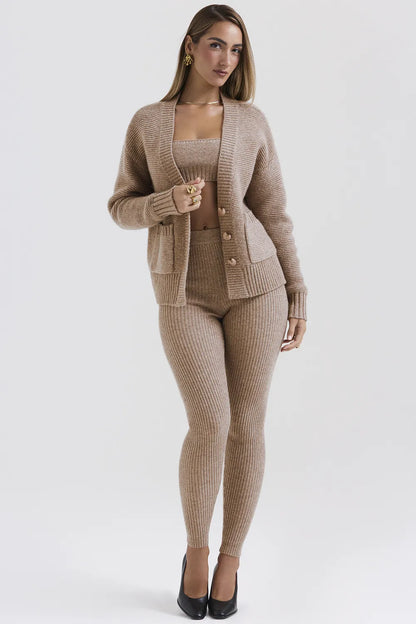 Rosmina Barley Natural Wool Leggings