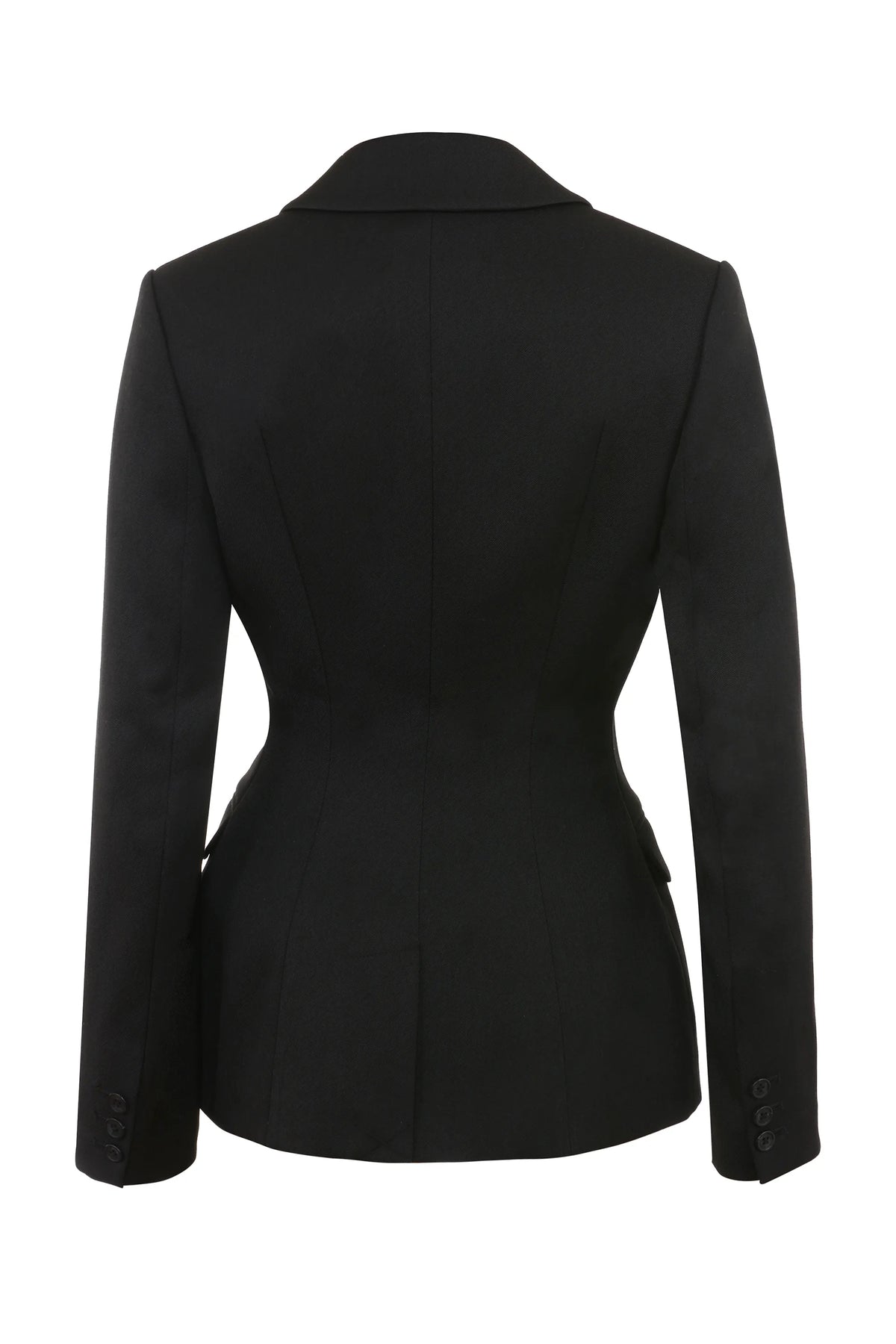 Aviva Black Tailored Hourglass Jacket