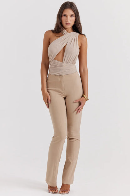 Cai Ecru Trousers