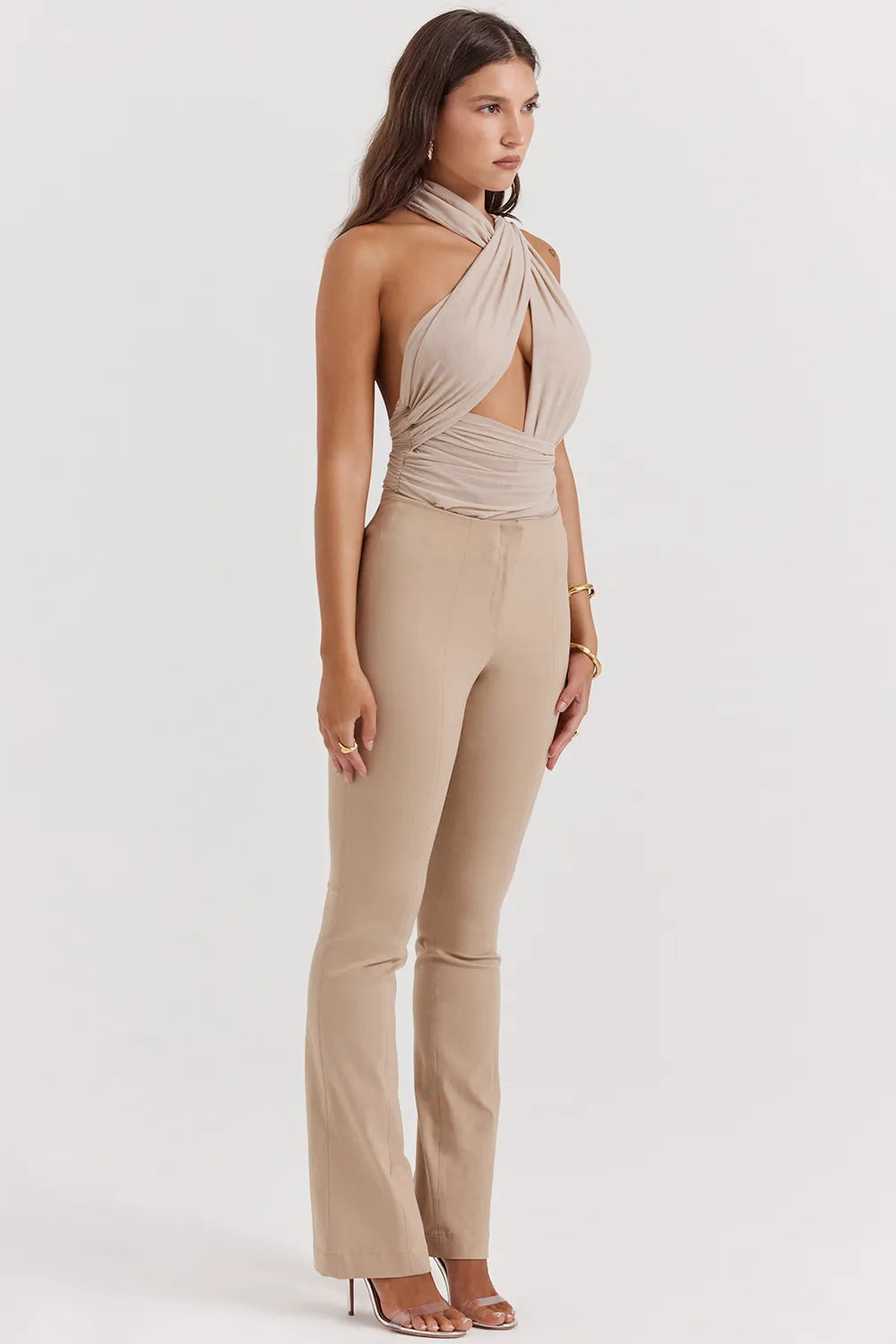 Cai Ecru Trousers