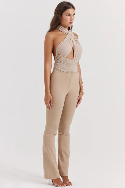 Cai Ecru Trousers