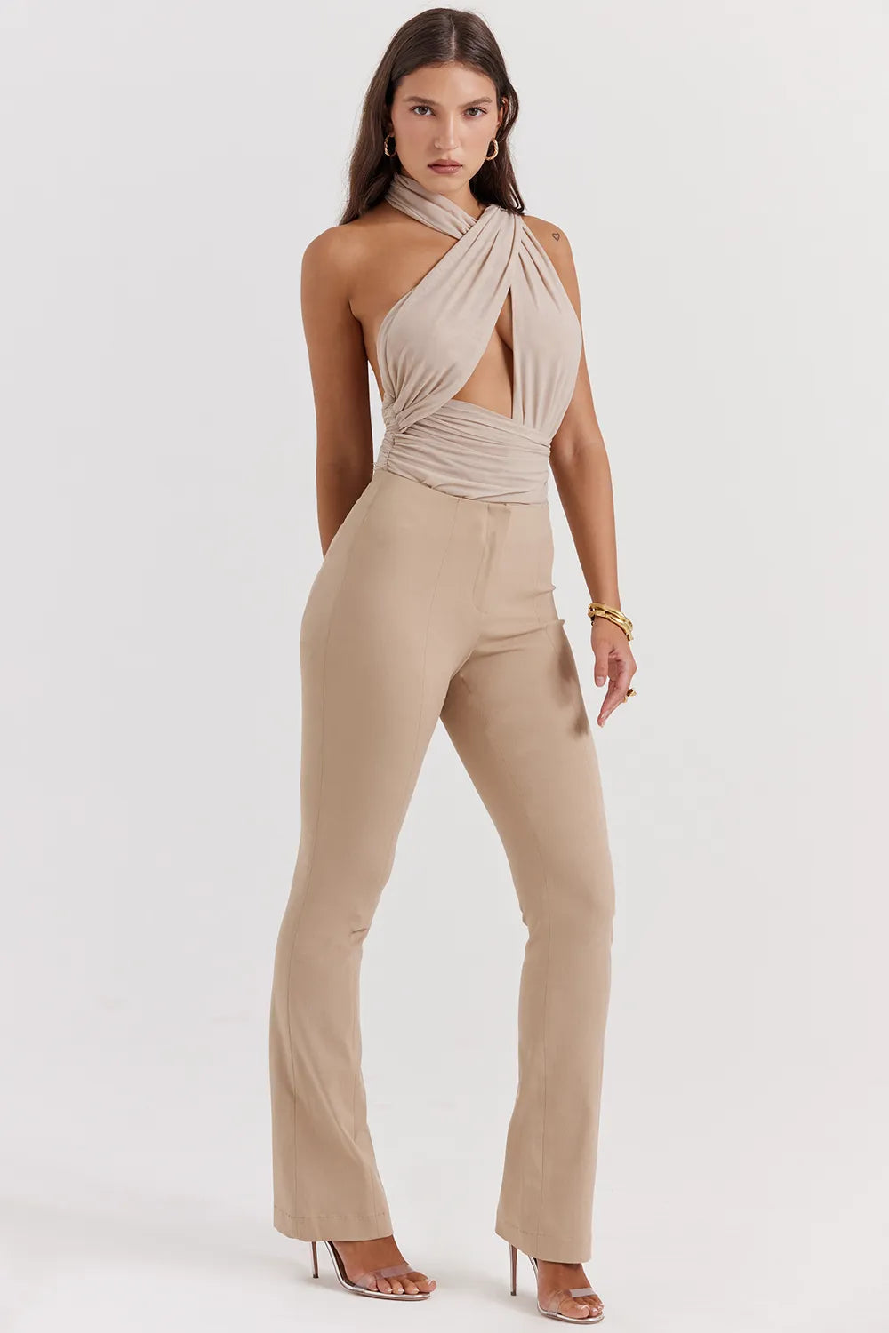 Cai Ecru Trousers