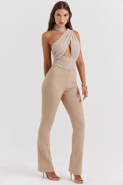 Cai Ecru Trousers