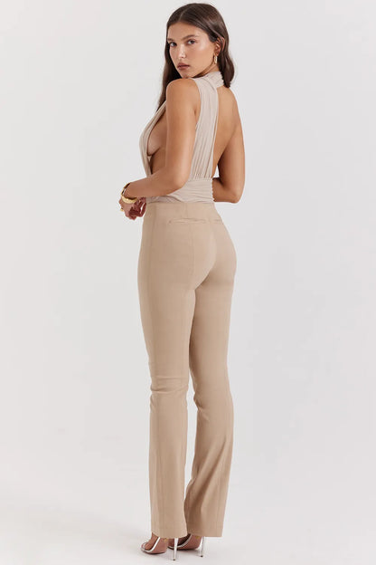 Cai Ecru Trousers