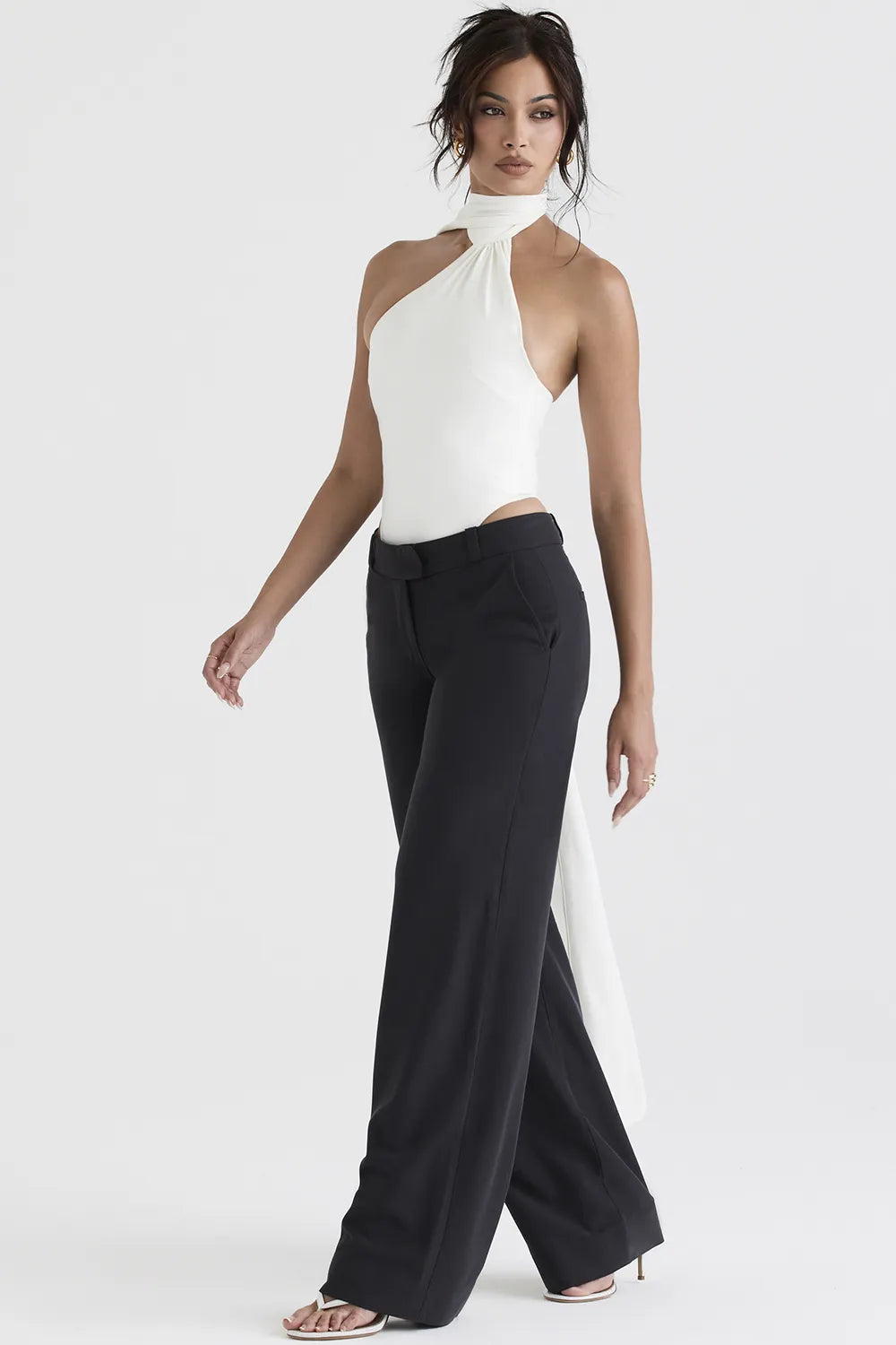 Cameron Grey Loose Fit Trousers