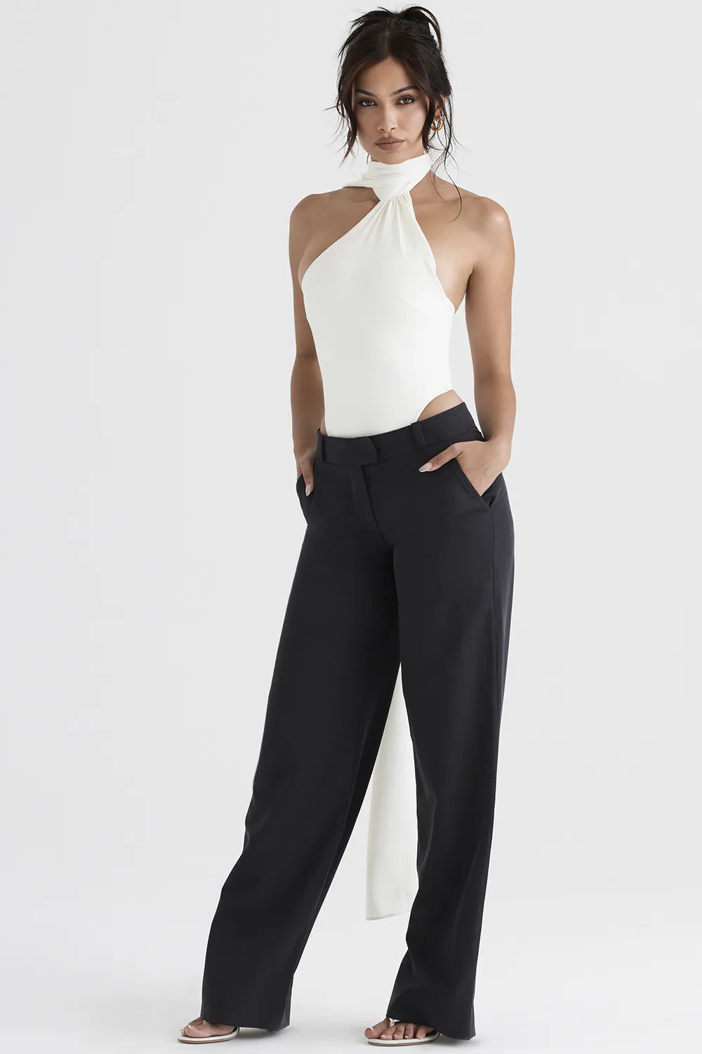 Cameron Grey Loose Fit Trousers