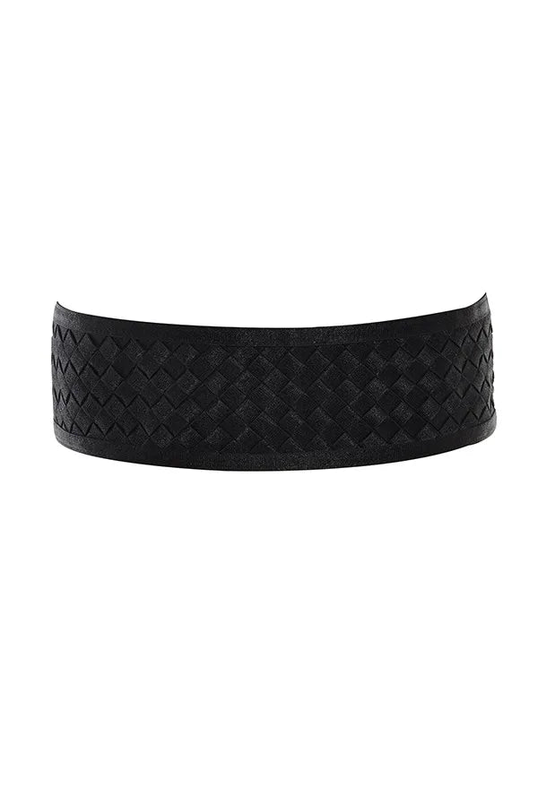 Candy Black Waist Belt
