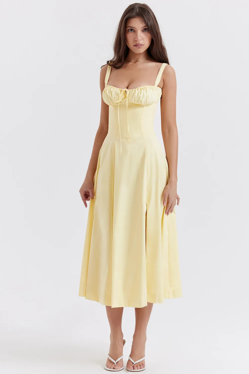 Carmen Buttercup Bustier Sundress