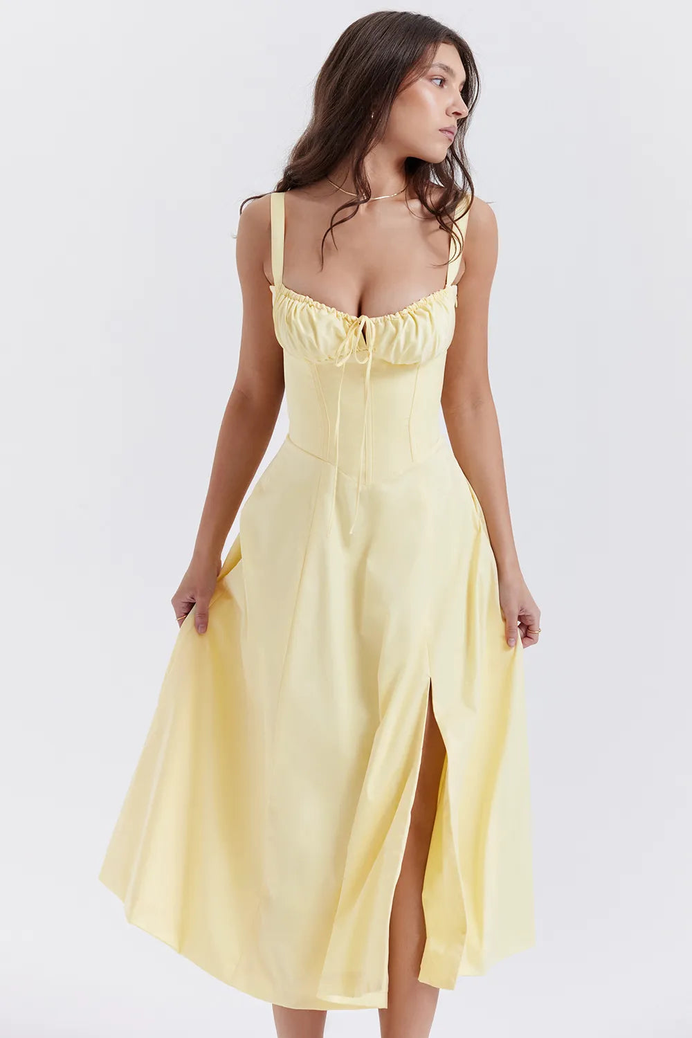 Carmen Buttercup Bustier Sundress