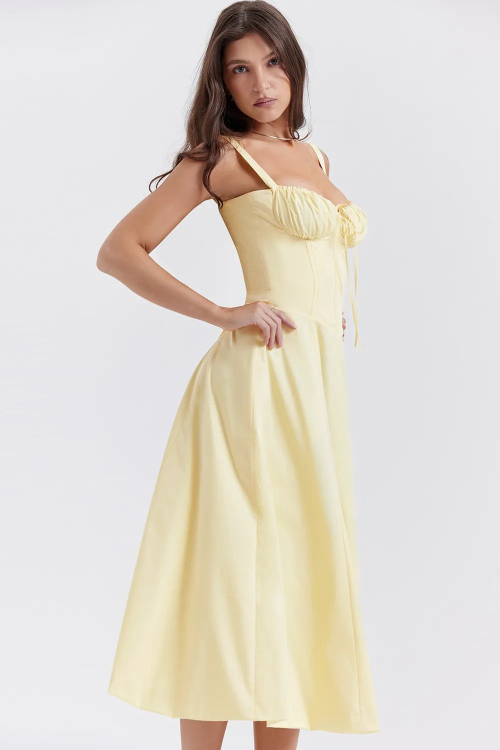 Carmen Buttercup Bustier Sundress