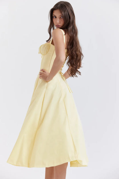 Carmen Buttercup Bustier Sundress