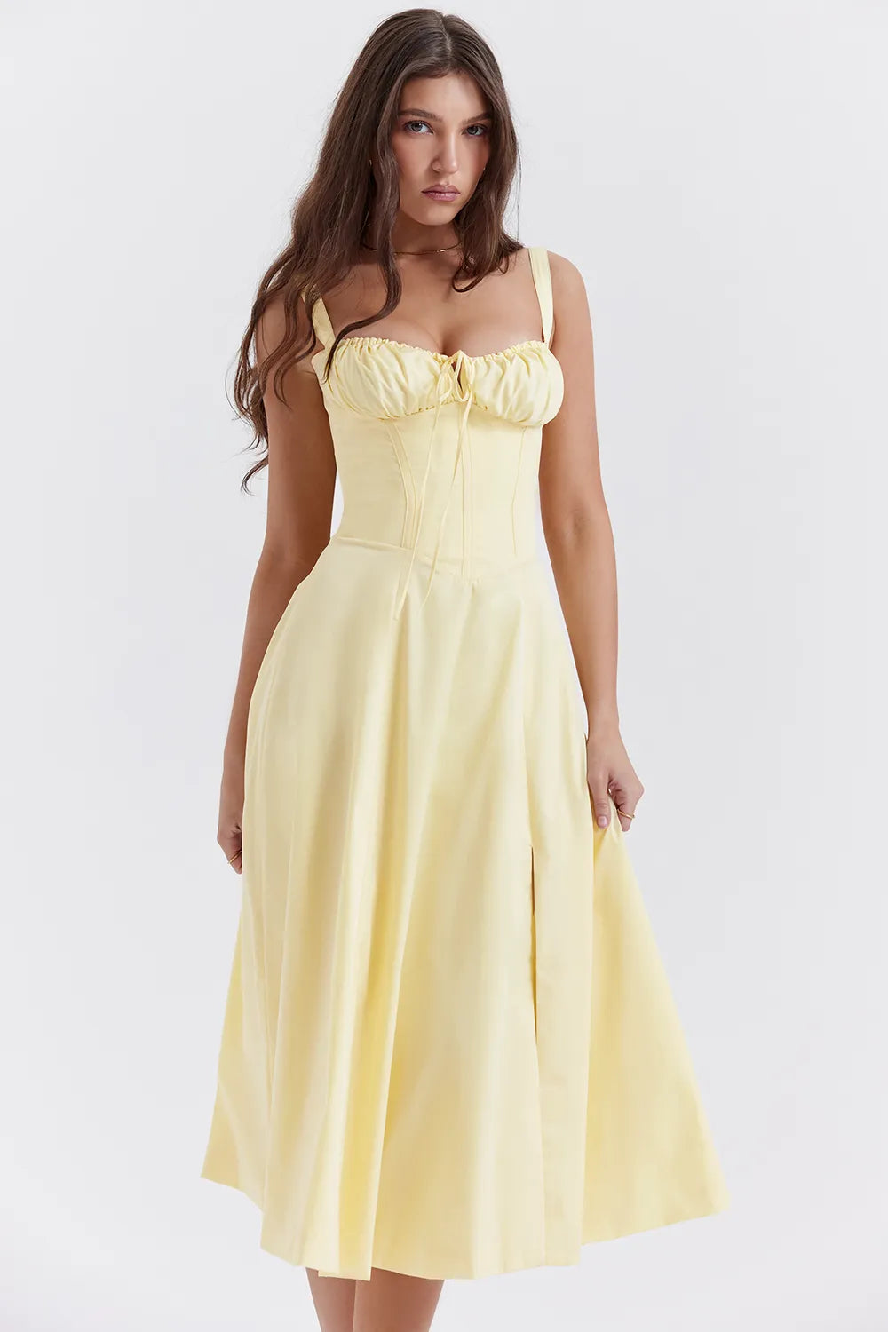 Carmen Buttercup Bustier Sundress