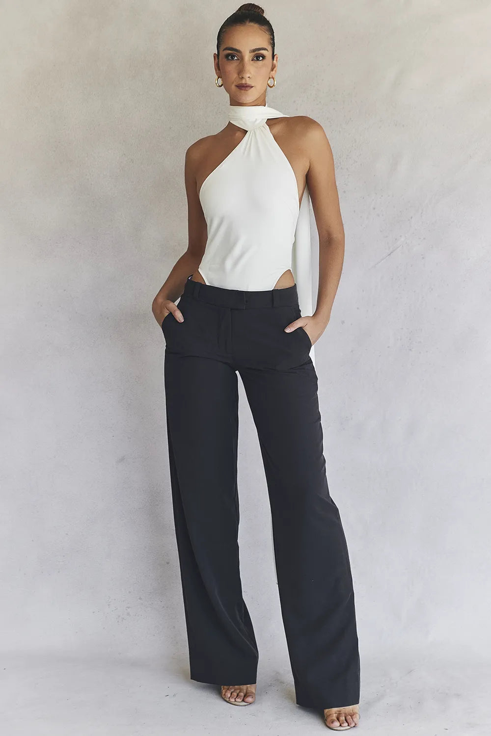 Cameron Grey Loose Fit Trousers