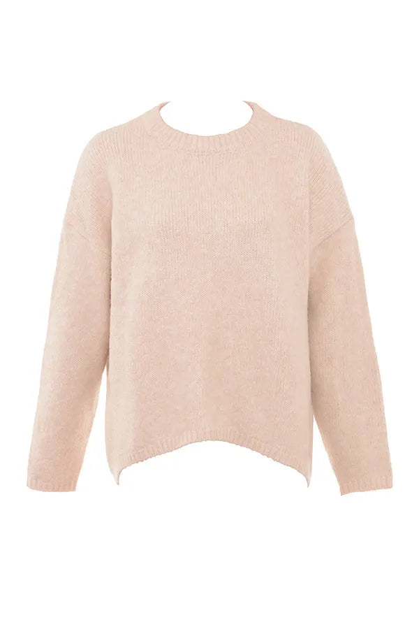 Mistress Rocks Cream Eyelash Knit Oversized Sweater - SALE